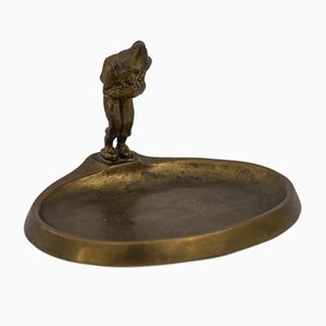 Jugendstil Bronze Ashtray, Vienna, 1905-SPD-742319