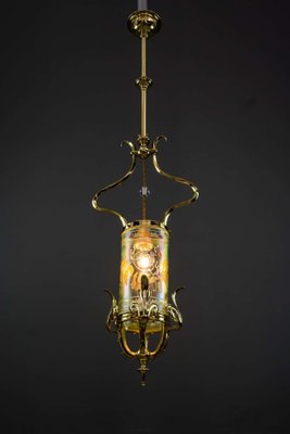 Jugendstil Pendant Lamp, Vienna, 1900s,-SPD-1001844