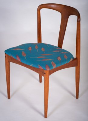 Juliane Chairs by Johannes Andersenf or Uldum Furniture, Denmark, 1960s, Set of 6-ZGQ-1734448