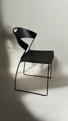 Juliet Stacking Chairs by Hannes Wettstein for Baleri, Italy, 1987, Set of 6-YSE-2034508