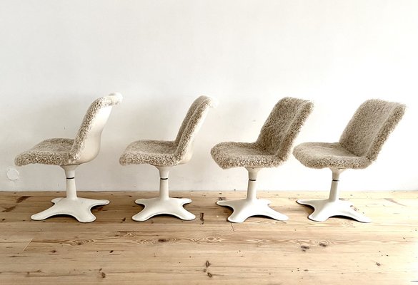 Junior Swivel Chairs by Yrjo Kukkapuro for Haimi, Finland, 1960s, Set of 4-APD-1720931