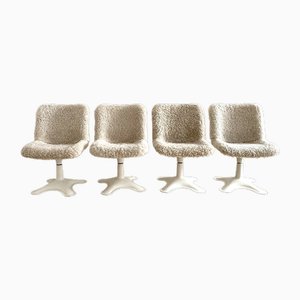 Junior Swivel Chairs by Yrjo Kukkapuro for Haimi, Finland, 1960s, Set of 4-APD-1720931