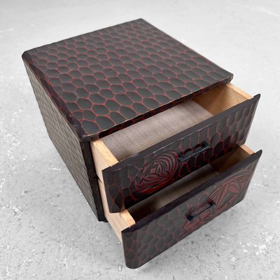 Kamakura Bori Haribako Bamboo Sewing Box, Japan, 1960s-DWL-2020475