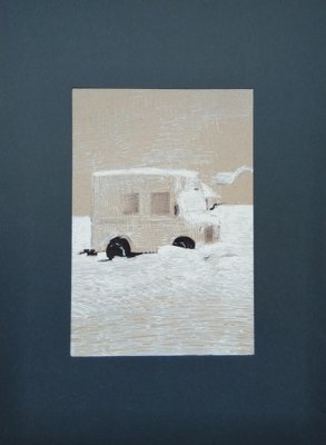 Kamsar Ohanyan, Under the Snow, 2022, Pen on Paper-CHG-1236309