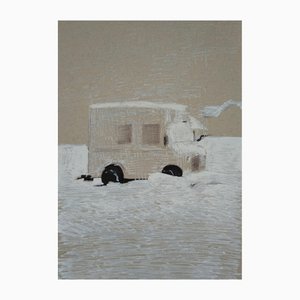 Kamsar Ohanyan, Under the Snow, 2022, Pen on Paper-CHG-1236309