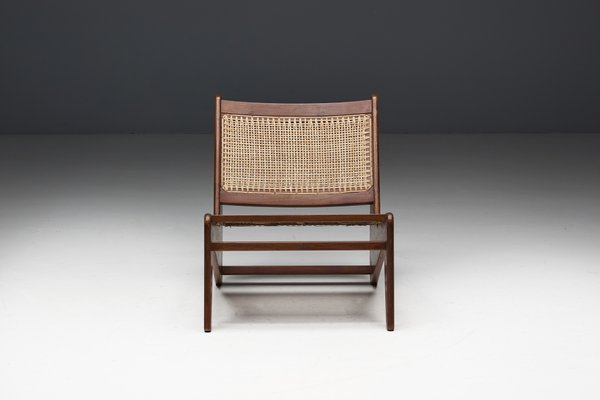 Kangaroo Chairs PJ-SI-59 by Pierre Jeanneret, India, 1950s-GW-2032207