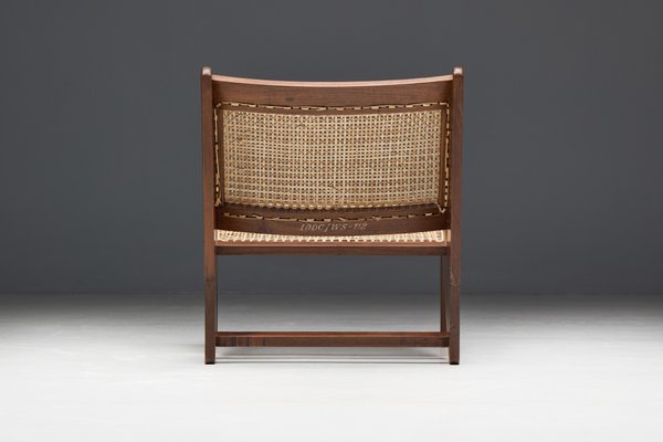 Kangaroo Chairs PJ-SI-59 by Pierre Jeanneret, India, 1950s-GW-2032207