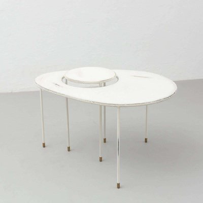 Kangaroo Side Tables attributed to Mathieu Matégot, 2000s, Set of 2-WM-1388254