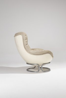 Karate Leather Chair by Michel Cadestin, 1970s-QAC-2035334