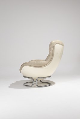 Karate Leather Chair by Michel Cadestin, 1970s-QAC-2035334