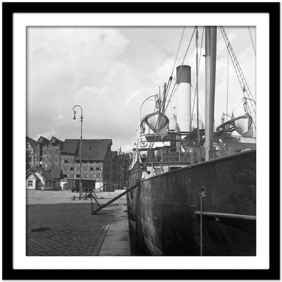 Karl Heinrich Lämmel, Ships at Koenigsberg Harbor in East Prussia, Germany, 1937, Photograph-DYV-1073498