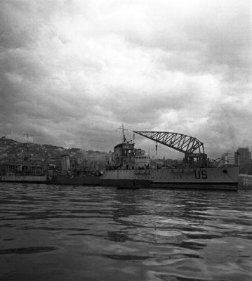 Karl Heinrich Lämmel, Travelling Through Italy, Genova Harbor, Italy, 1939, Photograph-DYV-1073494