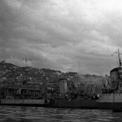 Karl Heinrich Lämmel, Travelling Through Italy, Genova Harbor, Italy, 1939, Photograph-DYV-1073494