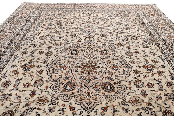 Kashan Cotton Rug, 2000s-CEI-2032508