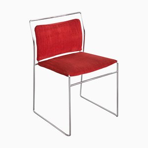 Kazuhide Takahama Tulu Chair in Red Corduroy for Simon International, 1966-LPQ-1747994