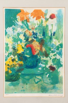 Kees Verwey, Flower Still Life, 1930, Oil on Canvas, Framed-EZZ-1736841