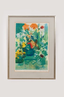 Kees Verwey, Flower Still Life, 1930, Oil on Canvas, Framed-EZZ-1736841