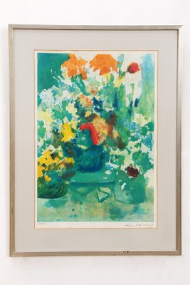 Kees Verwey, Flower Still Life, 1930, Oil on Canvas, Framed-EZZ-1736841