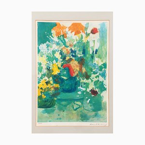 Kees Verwey, Flower Still Life, 1930, Oil on Canvas, Framed-EZZ-1736841