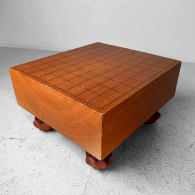 Keyaki Wood Shogi Game Board, Japan, 1940s-DWL-1713133