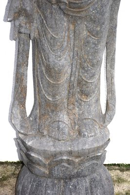 Khmer Artist, Bodhisttra Avalokiteshvara Buddha Sculpture, 18th Century, Basalt-BTG-1798296