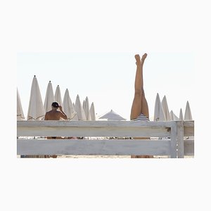 Kimberly Poppe, Spontaneous Handstand on the Beach, Limited Edition Fine Art Print-TJZ-1336757