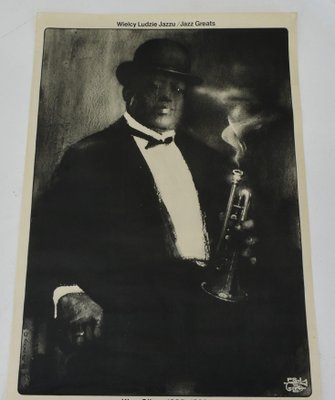 King Oliver Jazz Poster from Swierzy, 1900s-TZ-1386452