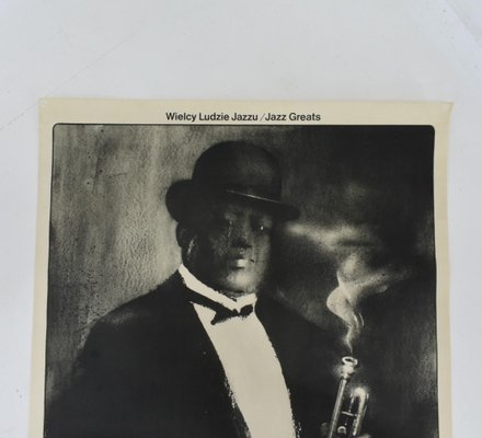 King Oliver Jazz Poster from Swierzy, 1900s-TZ-1386452