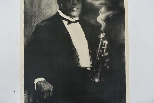 King Oliver Jazz Poster from Swierzy, 1900s-TZ-1386452