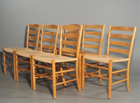 Kirkestolen Dining Chairs by Kaare Kllint for Fritz Hansen, 1960s, Set of 6-AX-823324