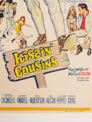 Kissin' Cousins Film Poster with Elvis Presley, Framed-GPP-1126465