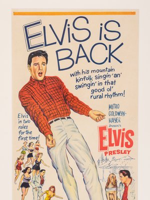 Kissin' Cousins Film Poster with Elvis Presley, Framed-GPP-1126465