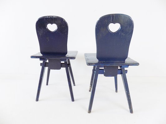 Kitchen Chairs, 1900s, Set of 2-HUW-1010516