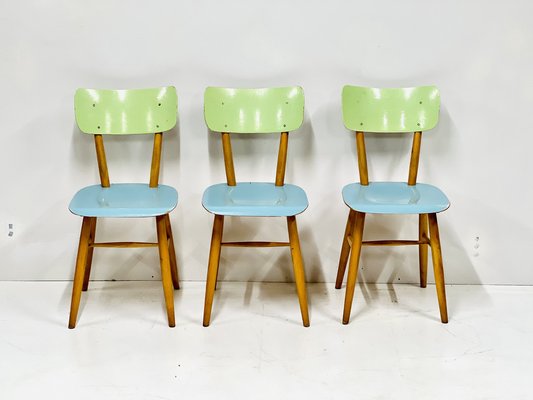 Kitchen Chairs from Ton, 1970s, Set of 3-ALG-1756947