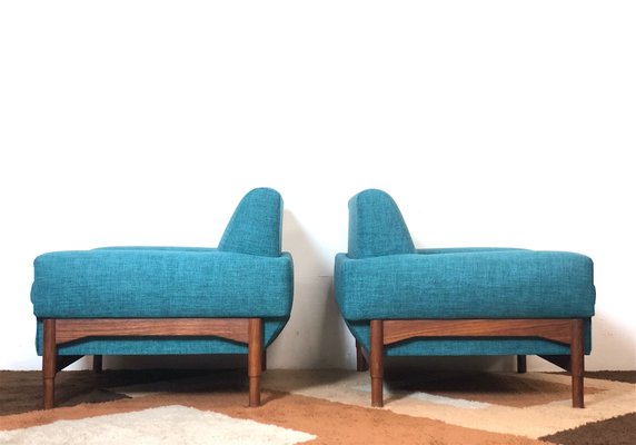 Kiushu Lounge Chairs from F.lli Saporiti, 1960s, Set of 2-FQG-2020286