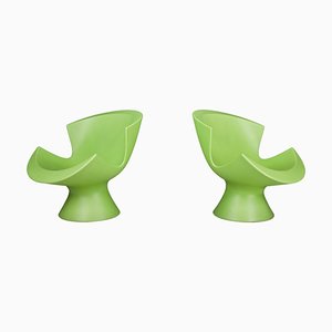 Kiwi Green Kite Chairs by Karim Rashid, the Netherlands, 2004, Set of 2-TRW-1735620