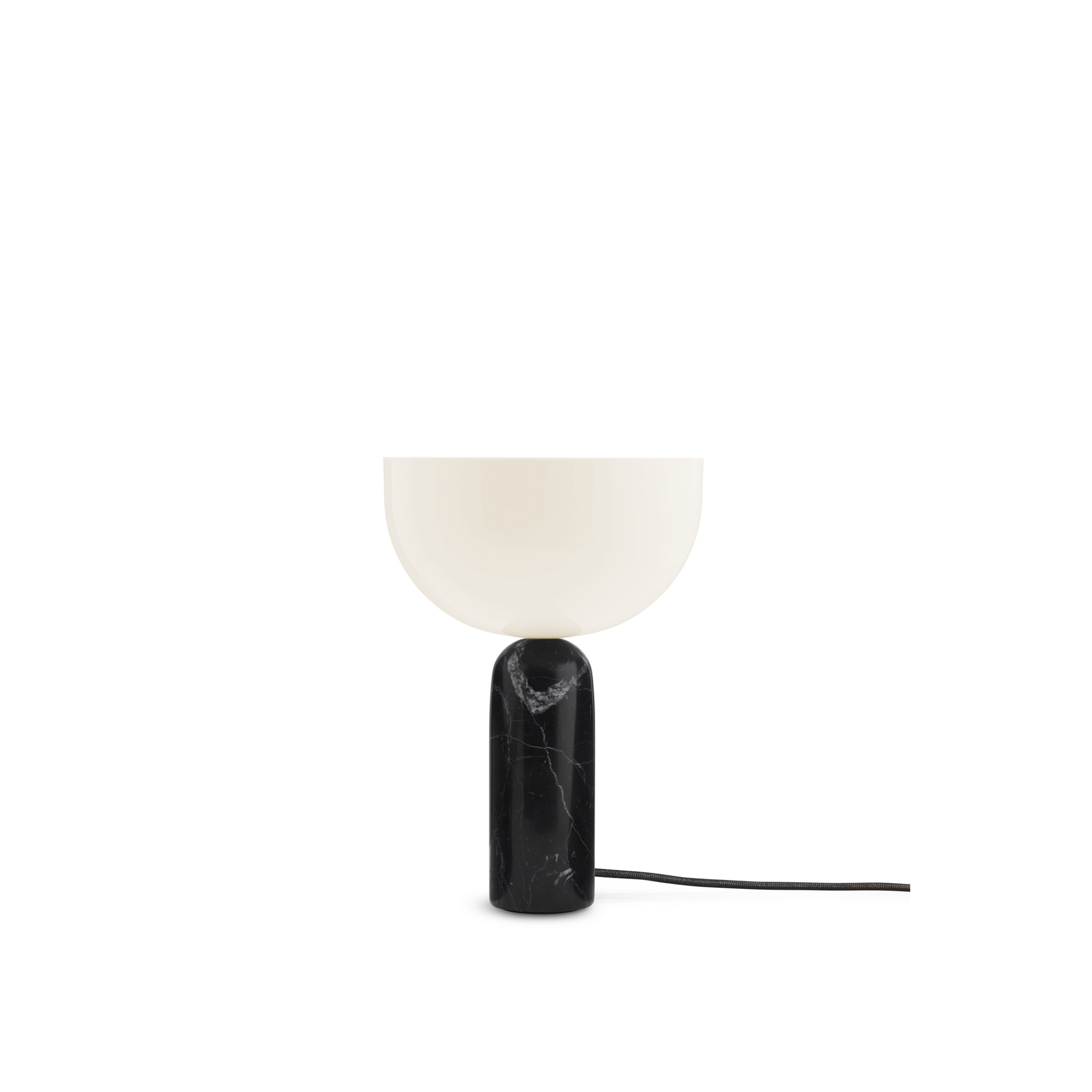 Kizu Table Lamp Small by NEW WORKS #Black Marble