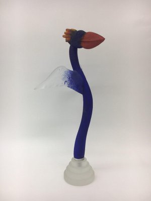 Kjell Engman for Kosta Boda Large Bird Sculpture, 1970s-BGP-1186651