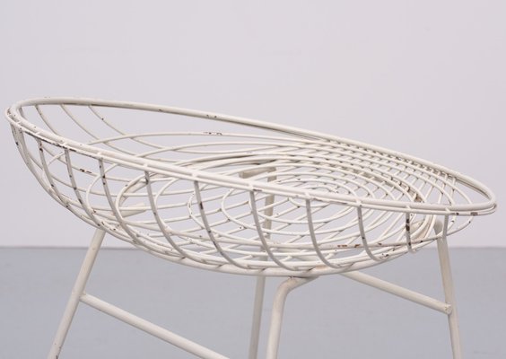 KM05 Wire Stool by Cees Braakman for Pastoe, 1950s-GCG-1263728