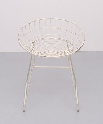 KM05 Wire Stool by Cees Braakman for Pastoe, 1950s-GCG-1263728