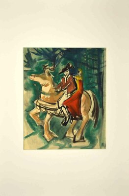 Knight and Girl, Original Drawing, 1950s-ZCI-1164189