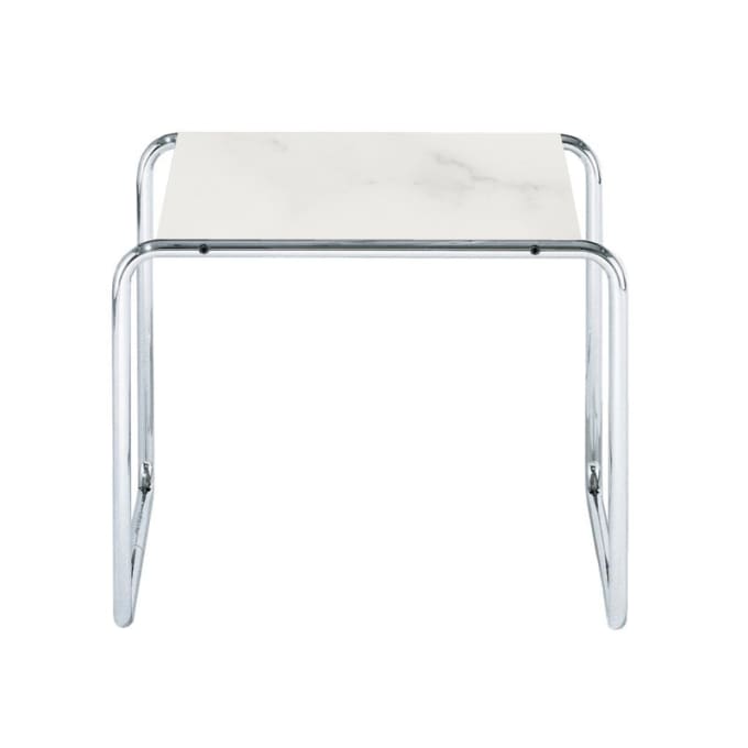 Laccio - Square Marble Coffee Table by Knoll #Statuarietto marble (MST)