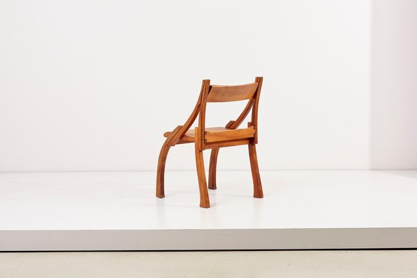 Koa Wood Side Chair by Bruce Erdman, 1984-SFD-995303