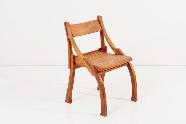 Koa Wood Side Chair by Bruce Erdman, 1984-SFD-995303