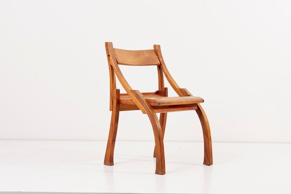 Koa Wood Side Chair by Bruce Erdman, 1984-SFD-995303