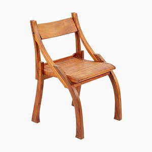 Koa Wood Side Chair by Bruce Erdman, 1984-SFD-995303