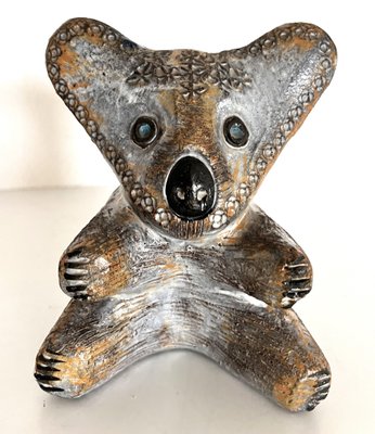 Koala Bear Savings Box by Aldo Londi for Bitossi, Italy, 1960s-VNE-1724159