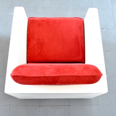 Kubile Lounge Chairs by Ico Parisi for MIM, 1960s, Set of 4-JQO-865126