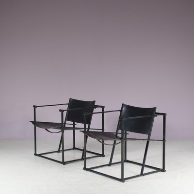 Kubus Chairs by Radboud Van Beekum for Pastoe, Netherlands, 1980s, Set of 2-DV-2035185