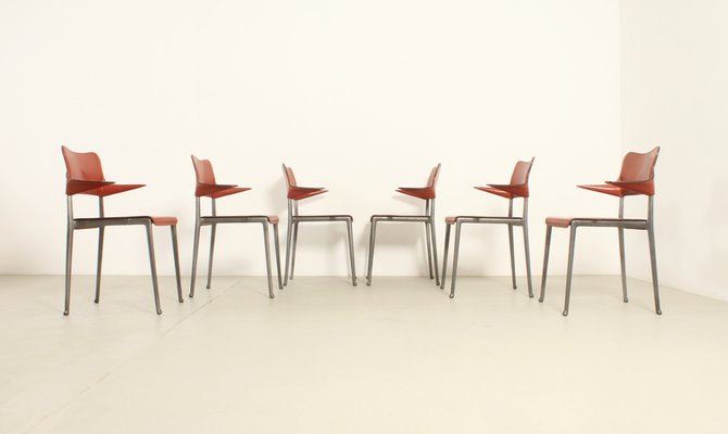 Kumo Chairs by Toshiyuki Kita for Casas, Spain, 1989, Set of 6-UB-1818681